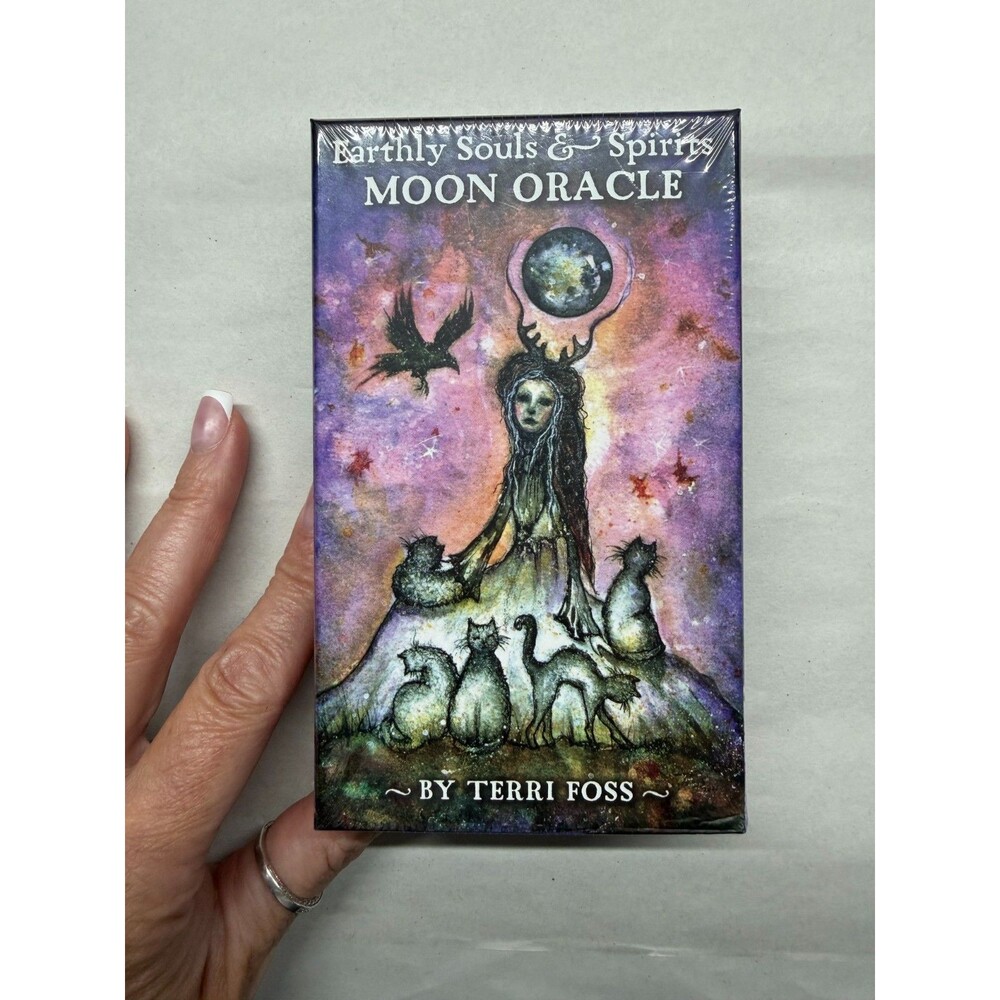 Earthly Souls & Spirits Moon Oracle By Terri Foss - 55 Card Deck + Guidebook